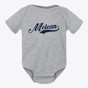 Mclean Virginia Vintage Team Baby Onesie