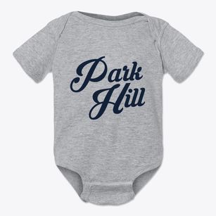 Park Hill Oklahoma Vintage Team Baby Onesie