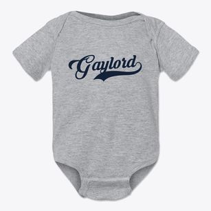 Gaylord Michigan Vintage Team Baby Onesie