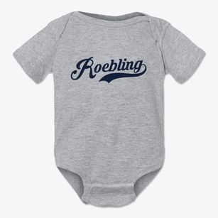 Roebling New Jersey Vintage Team Baby Onesie