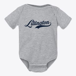 Lillington North Carolina Vintage Team Baby Onesie