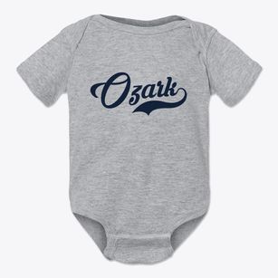 Ozark Arkansas Vintage Team Baby Onesie