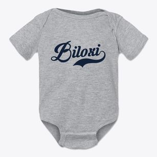 Biloxi Mississippi Vintage Team Baby Onesie