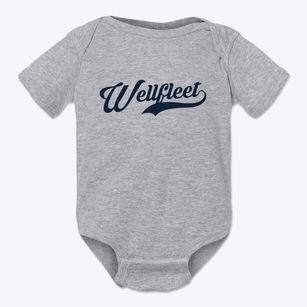 Wellfleet Massachusetts Vintage Team Baby Onesie