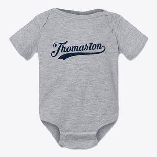 Thomaston New York Vintage Team Baby Onesie