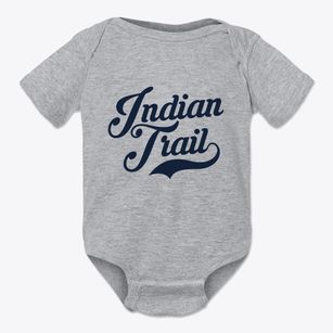 Indian Trail North Carolina Vintage Team Baby Onesie