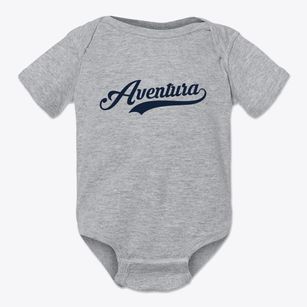 Aventura Florida Vintage Team Baby Onesie