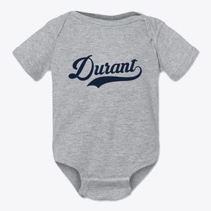 Durant Mississippi Vintage Team Baby Onesie
