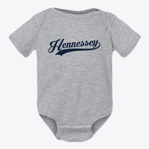 Hennessey Oklahoma Vintage Team Baby Onesie