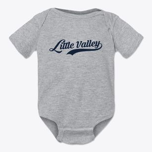 Little Valley New York Vintage Team Baby Onesie
