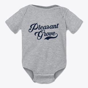 Pleasant Grove Ohio Vintage Team Baby Onesie