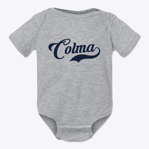 Colma California Vintage Team Baby Onesie
