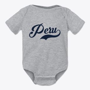 Peru Maine Vintage Team Baby Onesie
