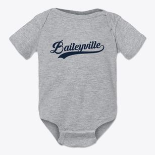 Baileyville Maine Vintage Team Baby Onesie