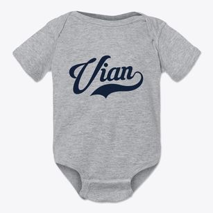 Vian Oklahoma Vintage Team Baby Onesie