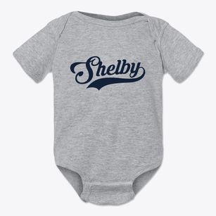 Shelby Alabama Vintage Team Baby Onesie