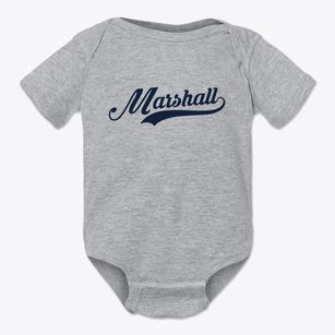 Marshall Arkansas Vintage Team Baby Onesie