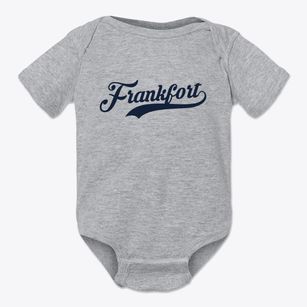 Frankfort Michigan Vintage Team Baby Onesie