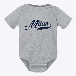 Milan New Hampshire Vintage Team Baby Onesie