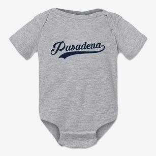 Pasadena California Vintage Team Baby Onesie
