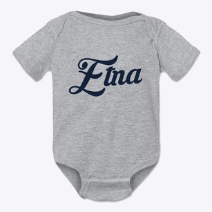 Etna Ohio Vintage Team Baby Onesie