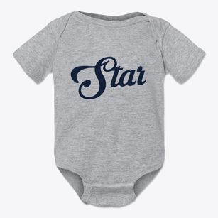 Star North Carolina Vintage Team Baby Onesie