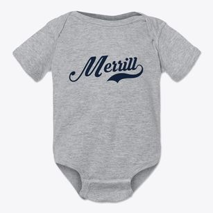 Merrill Oregon Vintage Team Baby Onesie