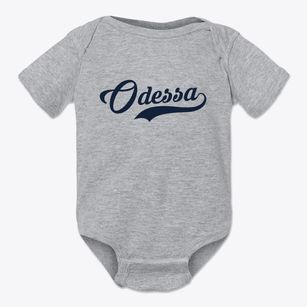 Odessa Texas Vintage Team Baby Onesie