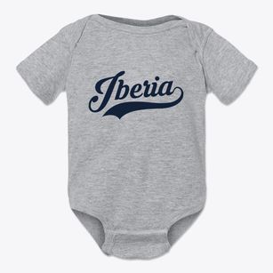 Iberia Missouri Vintage Team Baby Onesie