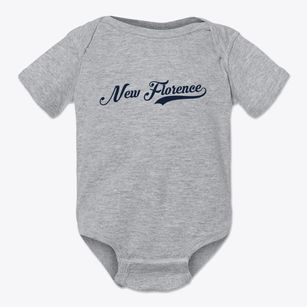 New Florence Missouri Vintage Team Baby Onesie