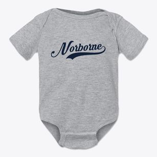 Norborne Missouri Vintage Team Baby Onesie