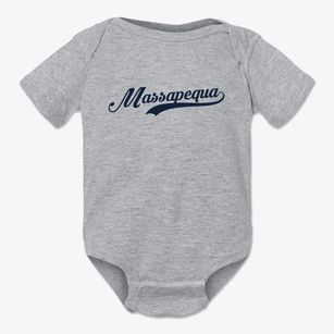 Massapequa New York Vintage Team Baby Onesie