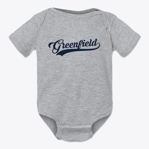 Greenfield Indiana Vintage Team Baby Onesie