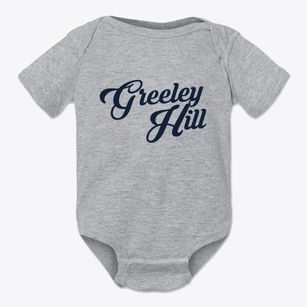 Greeley Hill California Vintage Team Baby Onesie