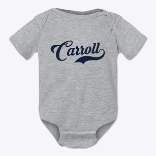 Carroll Ohio Vintage Team Baby Onesie