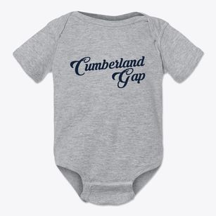 Cumberland Gap Tennessee Vintage Team Baby Onesie