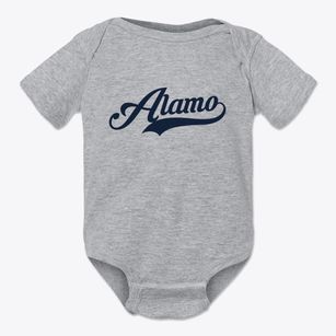 Alamo Texas Vintage Team Baby Onesie