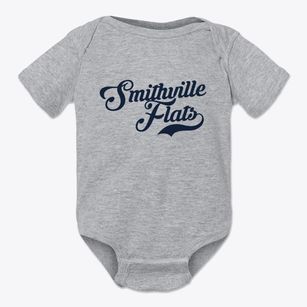 Smithville Flats New York Vintage Team Baby Onesie