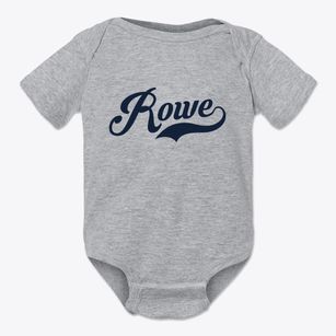 Rowe Massachusetts Vintage Team Baby Onesie