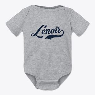 Lenoir North Carolina Vintage Team Baby Onesie