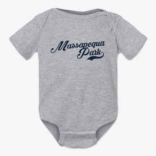 Massapequa Park New York Vintage Team Baby Onesie