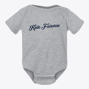 Knik-fairview Alaska Vintage Team Baby Onesie