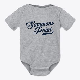 Sammons Point Illinois Vintage Team Baby Onesie