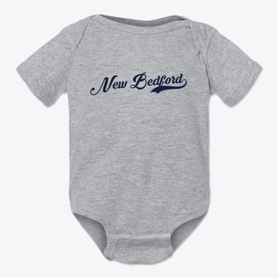 New Bedford Massachusetts Vintage Team Baby Onesie