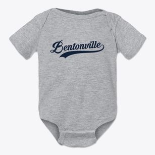 Bentonville Ohio Vintage Team Baby Onesie