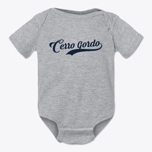 Cerro Gordo North Carolina Vintage Team Baby Onesie