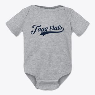Tagg Flats Oklahoma Vintage Team Baby Onesie