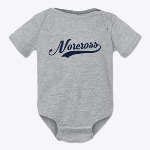 Norcross Minnesota Vintage Team Baby Onesie