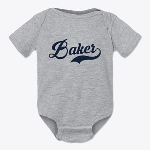 Baker Missouri Vintage Team Baby Onesie
