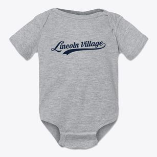 Lincoln Village Ohio Vintage Team Baby Onesie